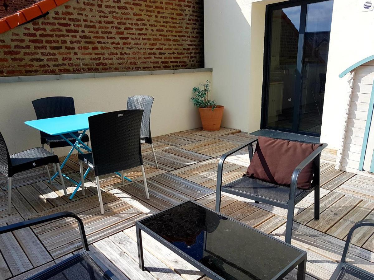 Les Fruits De Mer, Terrasse Sud, Parking Gratuit, Calme Et A Pied Berck