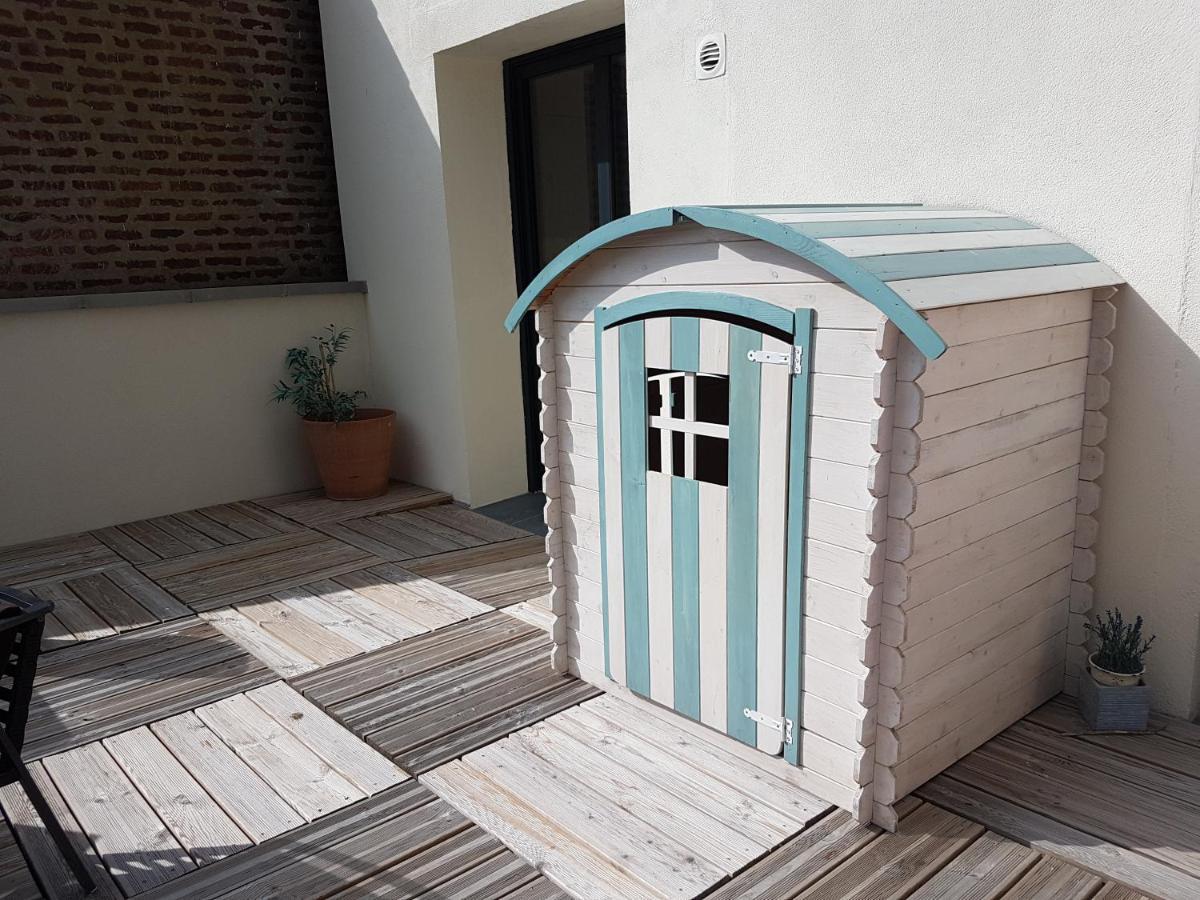 Les Fruits De Mer, Terrasse Sud, Parking Gratuit, Calme Et A Pied Berck
